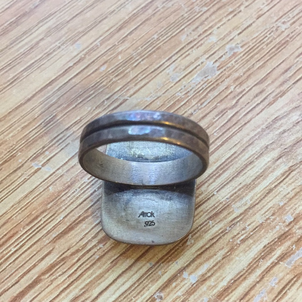 Square Turquoise Ring - Picture 2 of 5